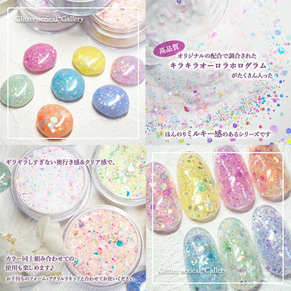 レジン材料 『アクリルパウダー グリッター シリーズ1 3番色 APG1-3』 Smint エスミント