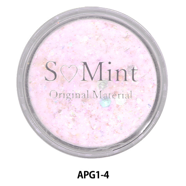 レジン材料 『アクリルパウダー グリッター シリーズ1 4番色 APG1-4』 Smint エスミント