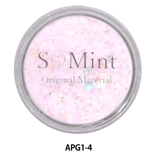 レジン材料 『アクリルパウダー グリッター シリーズ1 4番色 APG1-4』 Smint エスミント