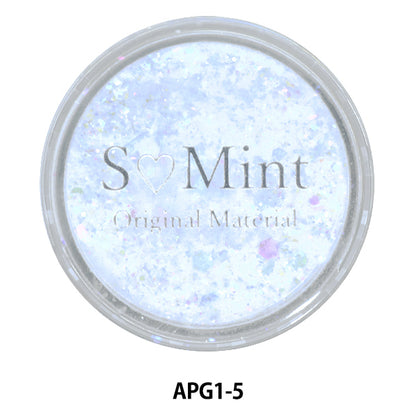 レジン材料 『アクリルパウダー グリッター シリーズ1 5番色 APG1-5』 Smint エスミント