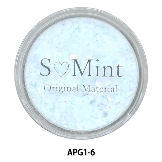 レジン材料 『アクリルパウダー グリッター シリーズ1 6番色 APG1-6』 Smint エスミント