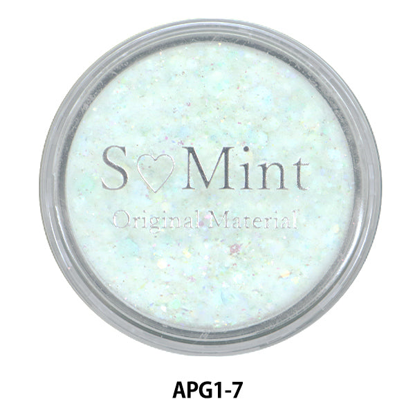 レジン材料 『アクリルパウダー グリッター シリーズ1 7番色 APG1-7』 Smint エスミント