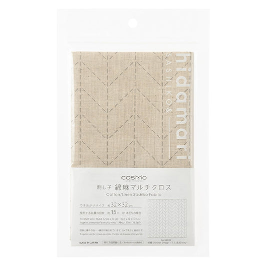 刺绣套件“ Sashiko棉花亚麻sugiya kinari 98908" Lecien Lecien 宇宙