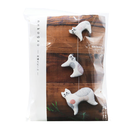 Embroidery kit "nekogao embroidery mobile PHC-125" Piece