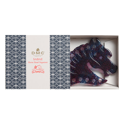 Embroidery supplies "Sabae Organizer Purple x Light Blue SABA07PP/LBU" DMC Diementsea