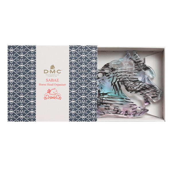 Embroidery supplies "Sabae Organizer Clear Purple SABA07CPP" DMC Diementsea