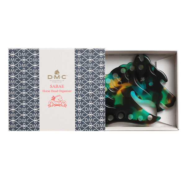 Embroidery supplies "Sabae Organizer Green x Yellow SABA07GR/YE" DMC Diementsea