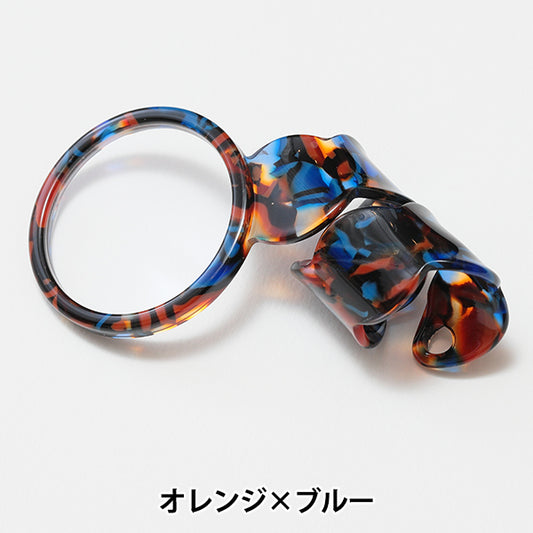 刺绣供应“ sabae ling loupe橙色x蓝色saba08or/bu" DMC Diementsea