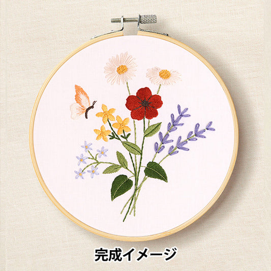 Embroidery kit "Designer Collection Summer Flower TB219" DMC Diementsea