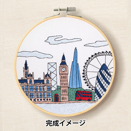 Embroidery kit "Designer Collection London Skyline TB224" DMC Diementsea