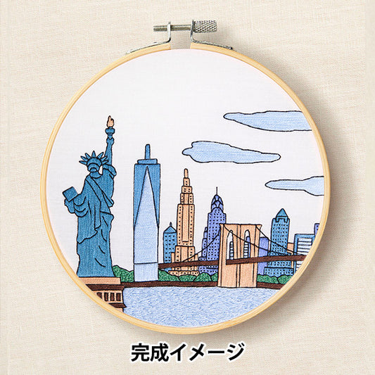 Embroidery kit "Designer Collection New York City TB231" DMC Diementsea