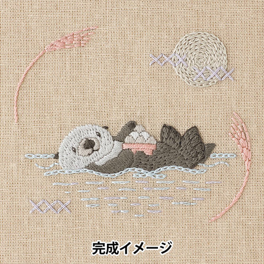 刺绣套件 "Chicchi：海獭喜欢看月球JPT108" DMC DMC