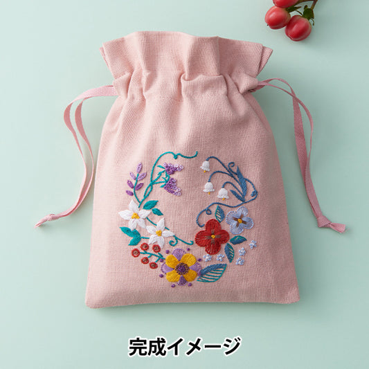 Embroidery kit "Flower Garden Blooming Flower 202" Totsuka Sashimi