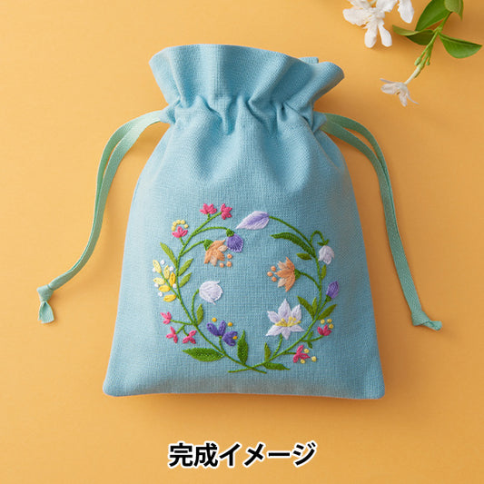 Embroidery kit "Flower Garden Retro Flower 203" Totsuka Sashimi