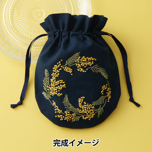 Embroidery kit "Flower Garden Mimosa 204" Totsuka Sashimi