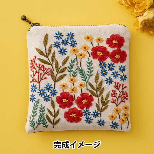 刺绣套件“野生花园鲜艳的颜色574" Totsuka刺绣