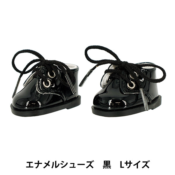 Plush costume "mpa select enamel shoes L size black MPA-56F"
