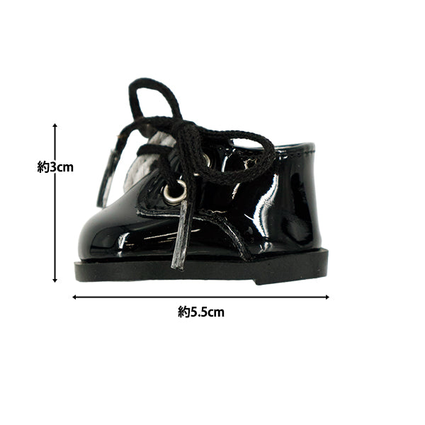 Plush costume "mpa select enamel shoes L size black MPA-56F"