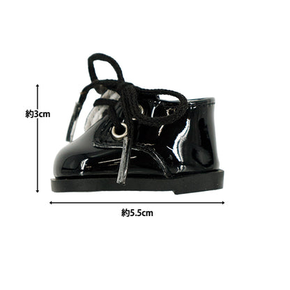 Plush costume "mpa select enamel shoes L size black MPA-56F"