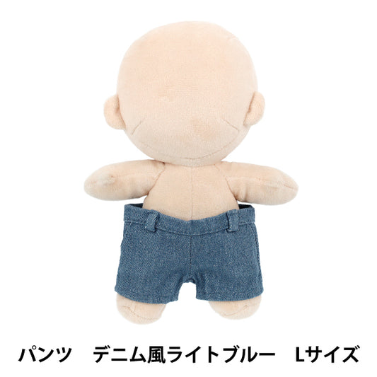 毛绒服装 "MPA裤子牛仔布l尺寸浅蓝色MPA-91A-L"