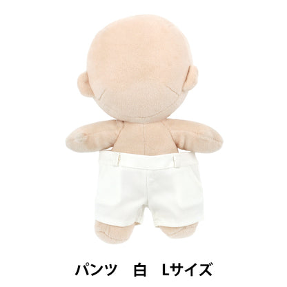 毛絨服裝 "MPA褲子，尺寸L，白色，MPA-91E-L"