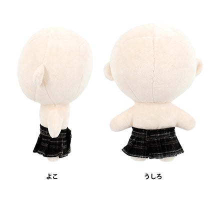 毛絨服裝 "MPA百褶裙，簽名M，黑色，MPA-92B-M"