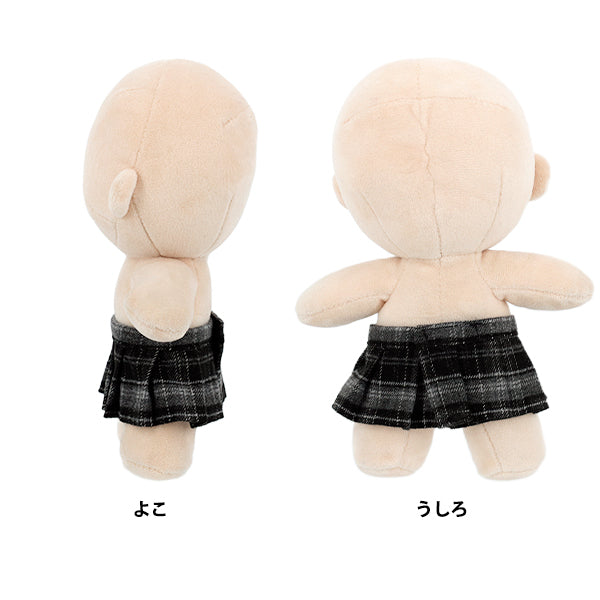毛絨服裝 "MPA百褶裙，檢查L大小，黑色MPA-92B-L"