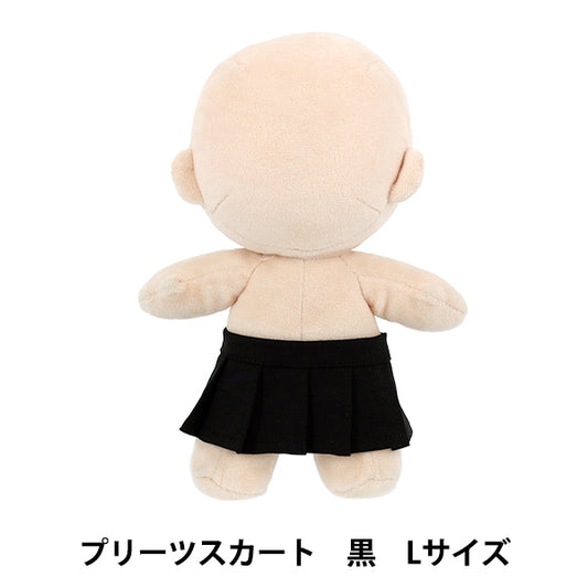 毛絨服裝 "MPA百褶裙，尺寸L，黑色，MPA-92D-L"