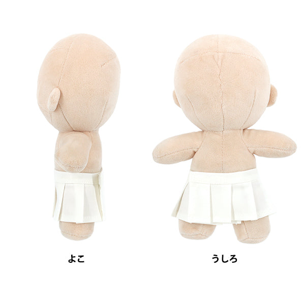 毛絨服裝 "MPA百褶裙，大小L，白色，MPA-92F-L"