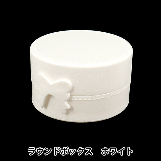 手工零件“装饰基本圆盒白色DW-24”" KIYOHARA