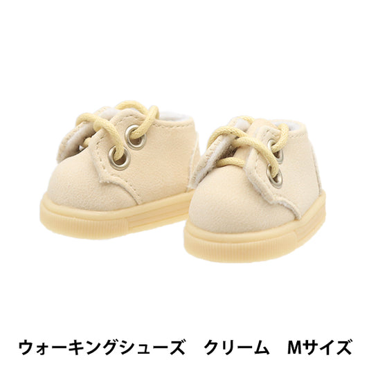 Plush toy clothes "Walking shoes M size cream MPA-10E"