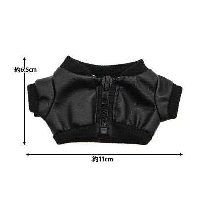 Stuffed toy clothes "Jacket Black M size MPA-22"