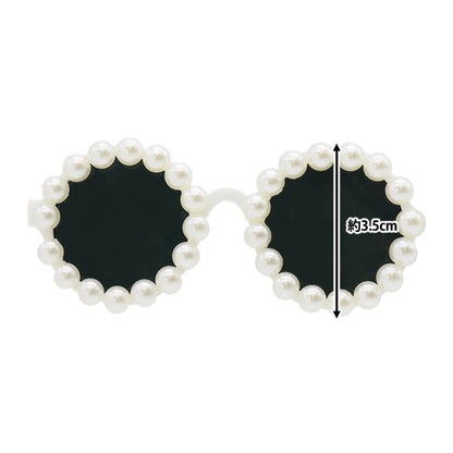 Doll parts "Doll glasses 8cm black DA2413G8-BK"