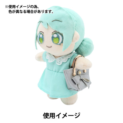 ドール用品 『ドール用 ミニチュア リボン付きトートバッグ シルバー 24-238』 amifa アミファ