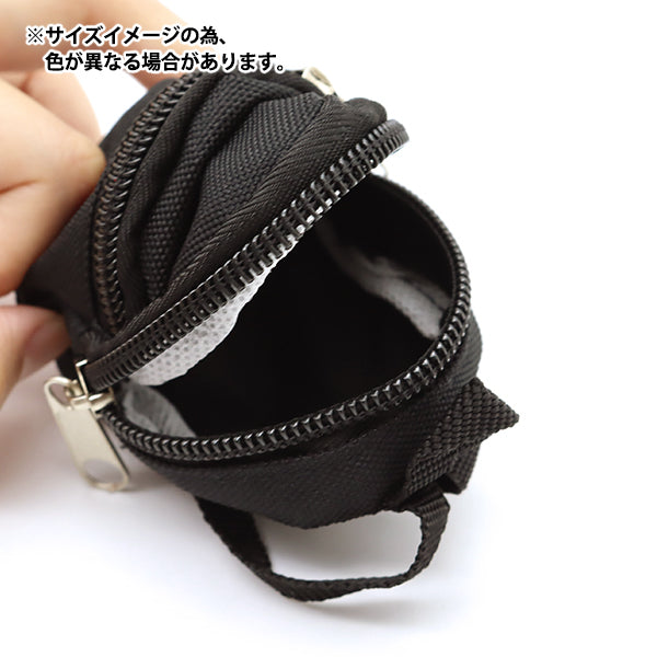 ドール用品 『ドール用 ミニリュック ブラック 24-218』 amifa アミファ