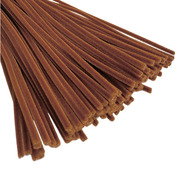 モール 『1分モール 単色100本パック 111番色 茶 111-100』 SOANDYOU 創アンド遊