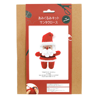 针织套件 "享受工艺手工阿米古鲁米套件圣诞老人 BEA-AMI-10" 【Yuzawaya原来的】