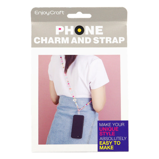 [With video] BeadsKit "Mobile Strap Pink CBK-BPS4" 【Yuzawayaoriginal】