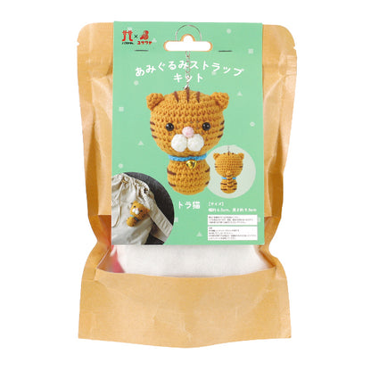 编织套件“ amigurumi绑带套件禁忌cat yz-001-004" Hamanaka 【Yuzawaya原来的】