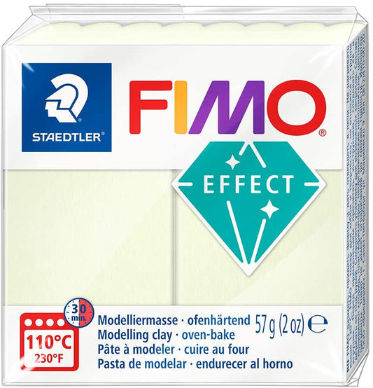 樹脂粘土 『FIMO EFFECT (フィモエフェクト) ナイトグロー 8020-04』 STAEDTLER ステッドラー