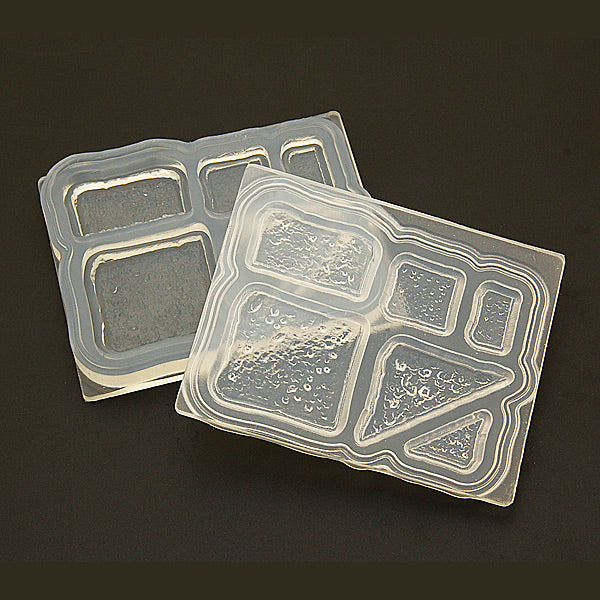 粘土レジン用型 『クレイジュエリー型抜き 食パン 立体型 1022』 サン工業