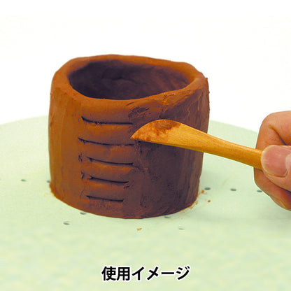 粘土用工具 『木製ベラ3本組み 16cm 202725』 PADICO パジコ