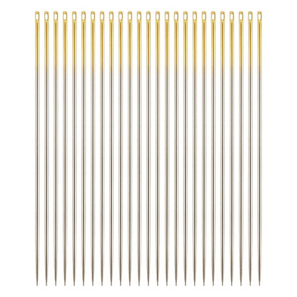 Hand sewing needle "N-gold ear needle large (long) 12-201" Clover