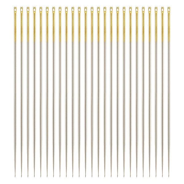 Hand sewing needle "N-gold ear needle sculpture 12-208" Clover
