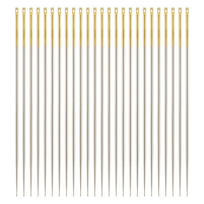 Hand sewing needle "N-gold ear needle sculpture 12-208" Clover