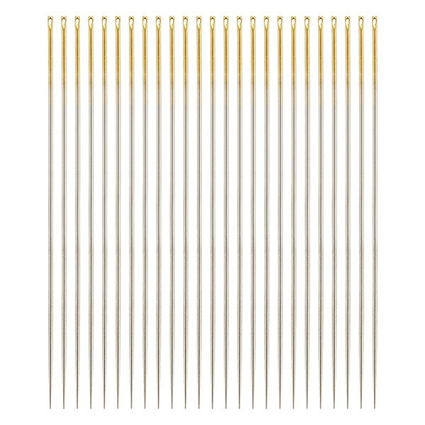 Hand sewing needle "N-gold ear needle Kinukke 12-217" Clover