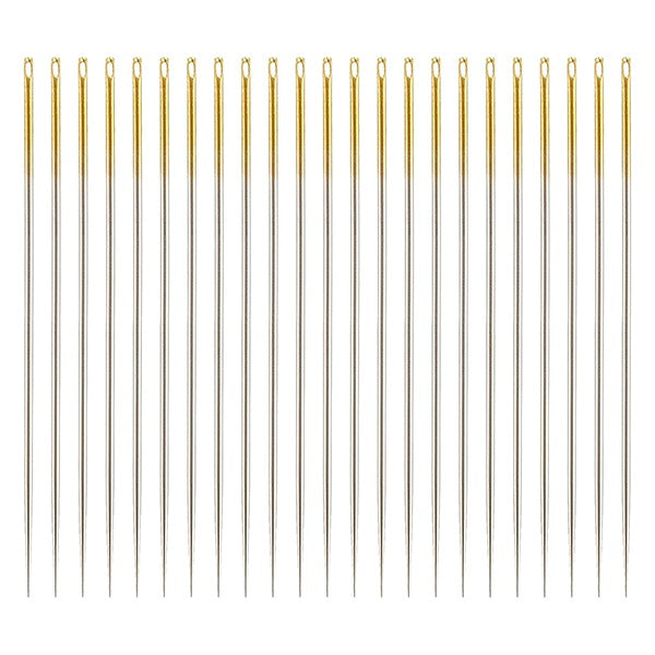 Hand sewing needle "N-gold ear needle kininushi 12-223" Clover