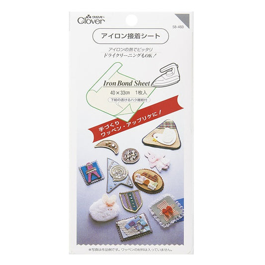 Adhesive sheet "iron adhesive sheet 58-460" Clover