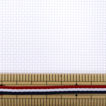 Embroidery Fabric "PuriCut Cloth Java Cross 55 14 Counts 55 White 23900-11] LECIEN Lecien COSMO Cosmo