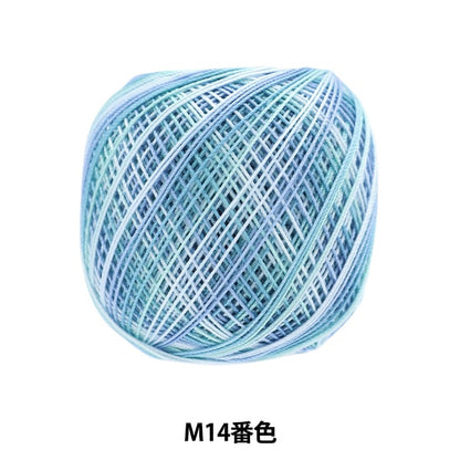 钩针线 『Olympus钩针线 黃金票＃40 10G（混合）M14顏色” Olympus